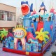 鲨鱼充气城堡