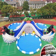 丛林探险水滑梯